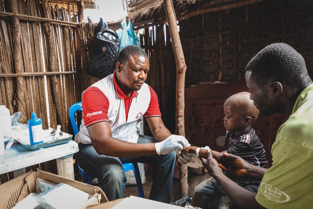 MSF brinda atención médica a población internamente desplazada en RDC