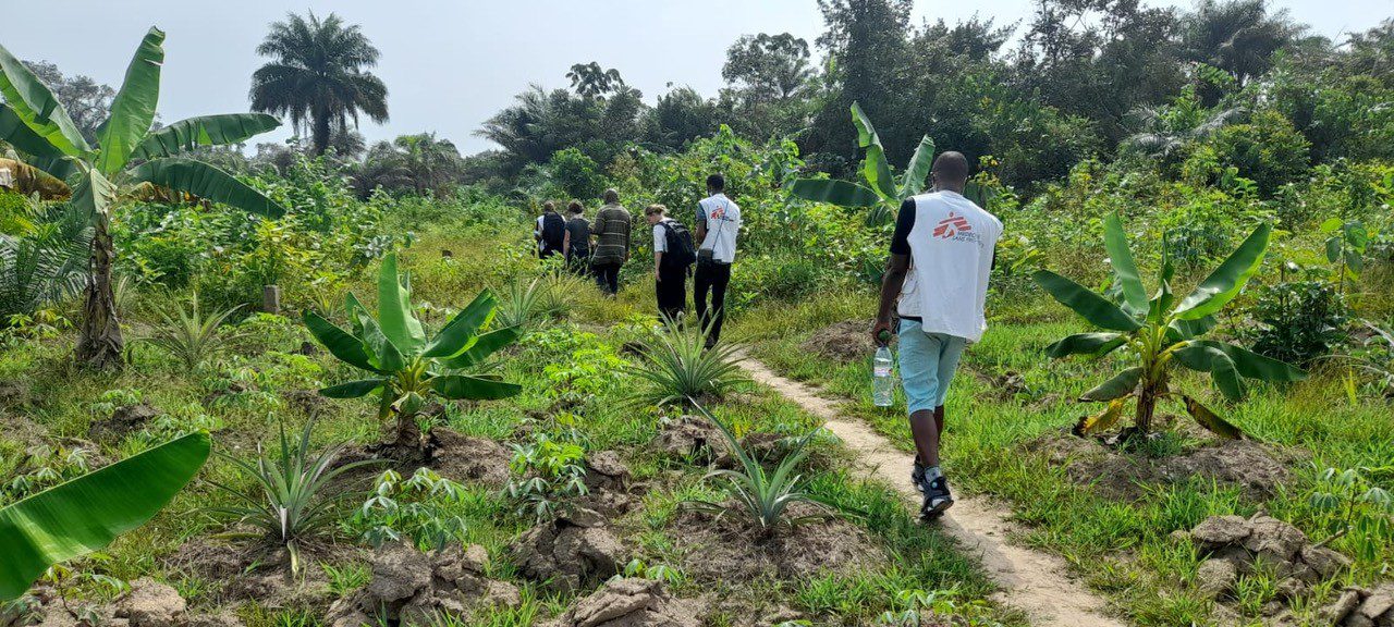El equipo de salud mental de MSF en Liberia.