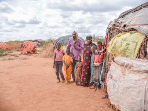 Equipos de MSF brindan asistencia sanitaria en uno de los tres campos en Dadaab, Kenia