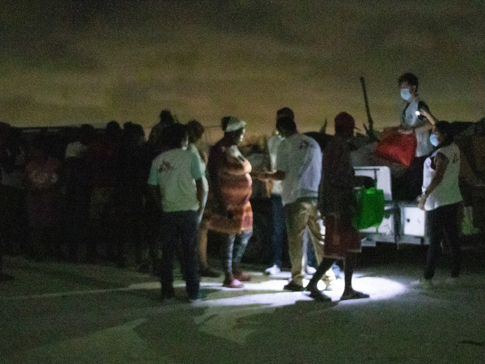 Equipos de MSF entregó kits de higiene y alimentos en Reynosa, México