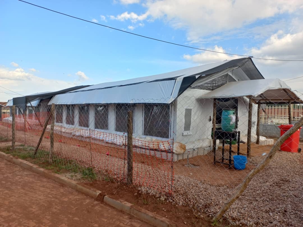 Centro de Tratamiento de Ébola de MSF en Uganda