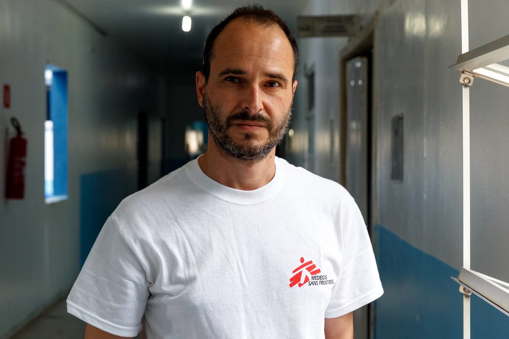 Christos Christou, presidente internacional de Médicos Sin Fronteras