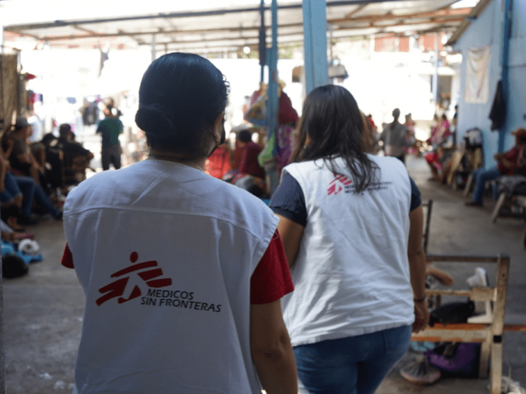 MSF brinda atención a la población en movimiento en la frontera de México con Estados Unidos