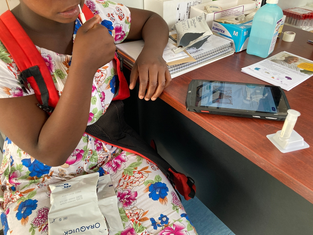 MSF introdujo el autodiagnóstico del VIH en 2016 en Eswatini