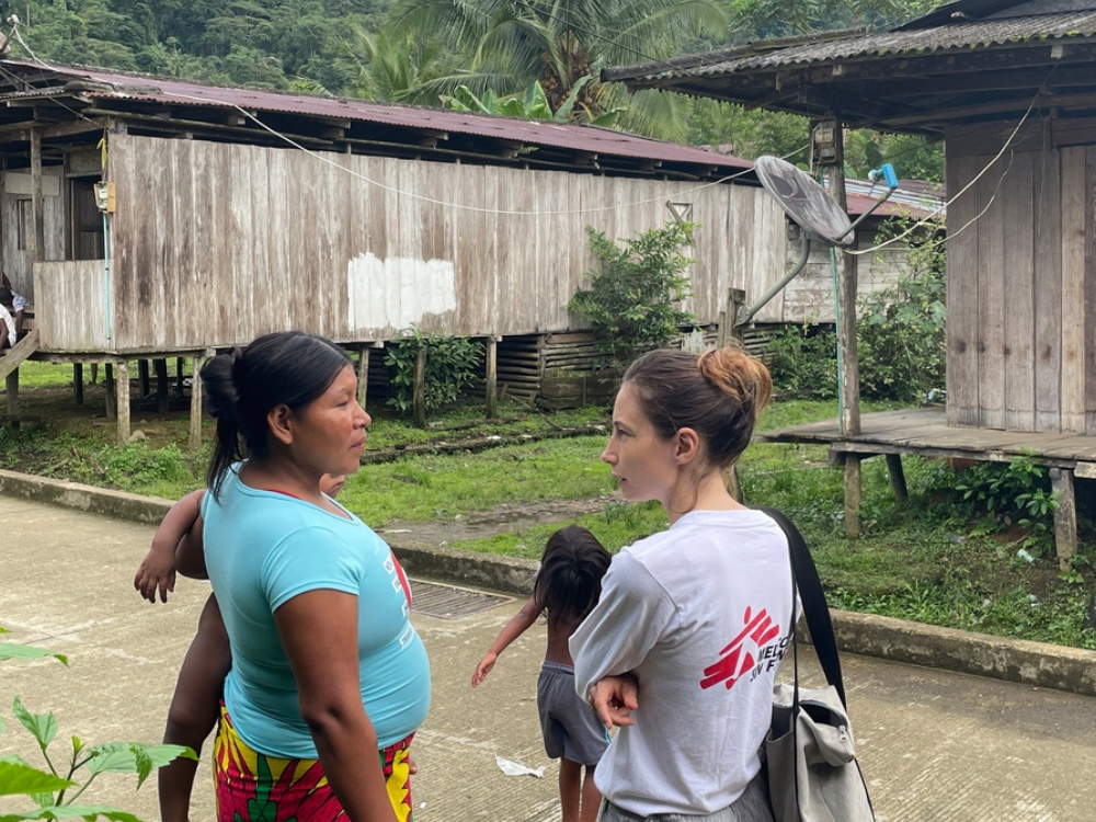 MSF hace un llamado para garantizar la salud de las poblaciones rurales de esta zona de Chocó, Colombia