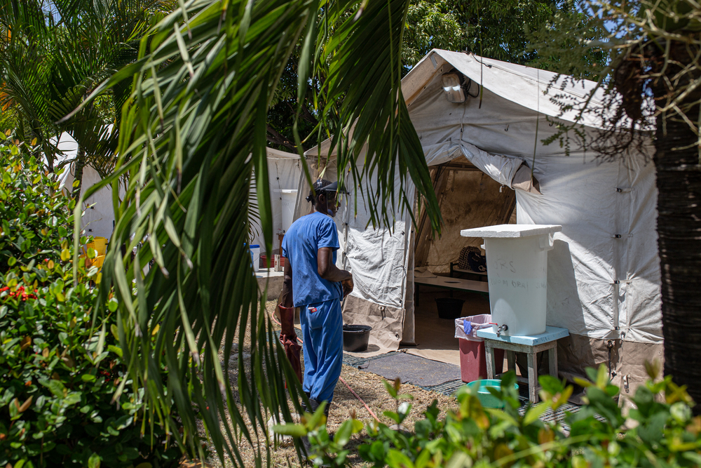 MSF responde al aumento de casos de cólera en Haití