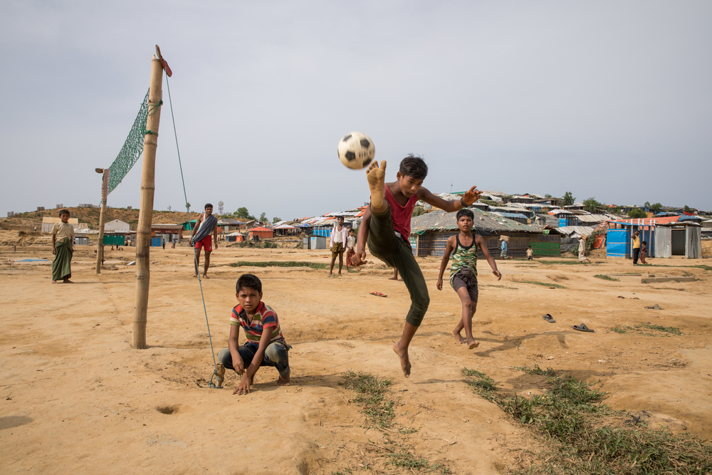 Campo de refugiados de Kutupalong, en Bangladesh. 