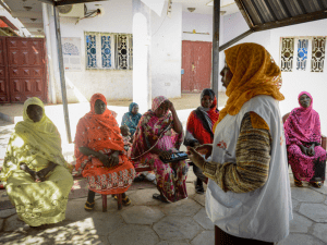 El equipo de trabajadores de salud comunitarios de MSF, son un salvavidas para las comunidades en El Geneina