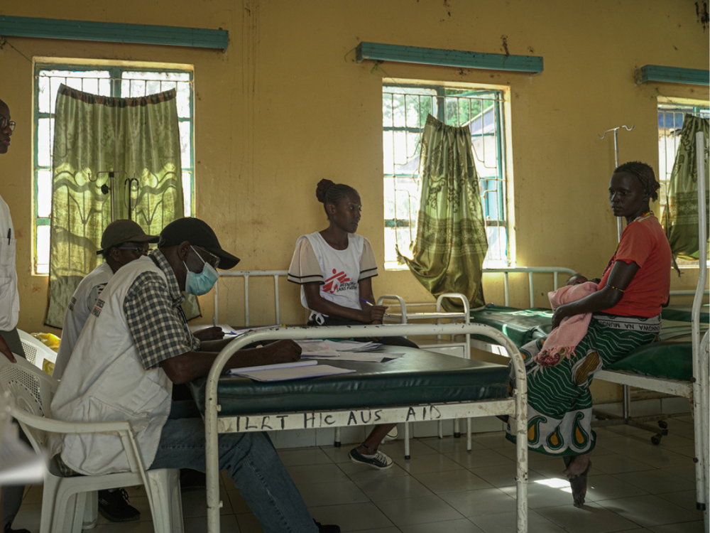MSF brinda atención a menosres con desnutrición en Marsabit, Kenia