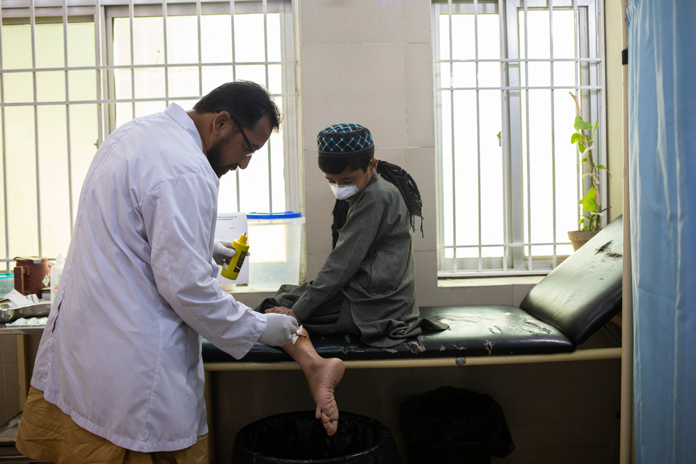 MSF brinda tratamieto a pacientes con leshmaniasis cutánea en Pakistán