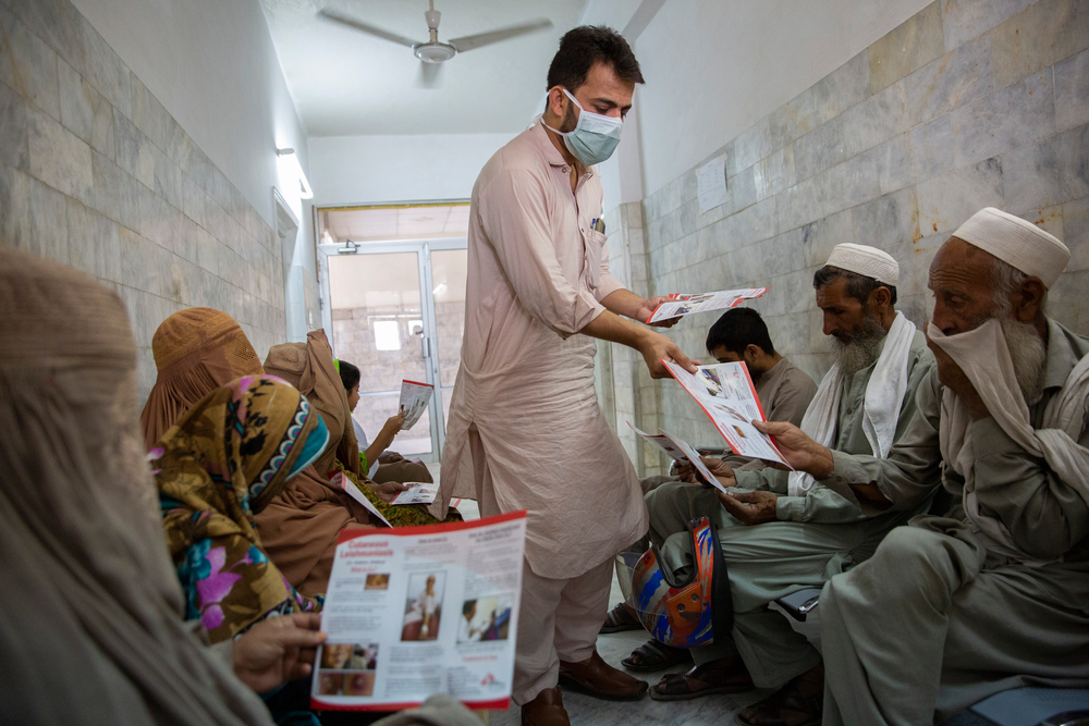 MSF brinda tratamiento para la leishmaniasis cutánea en Peshawar, Pakistán