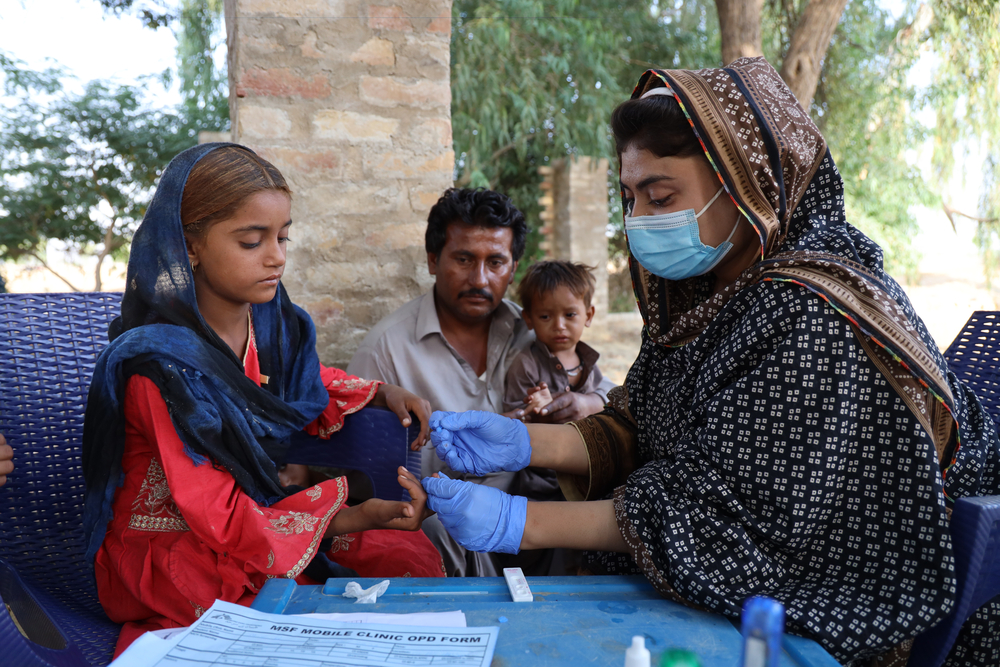 MSF responde ala emergencia por las inundaciones en Pakistán