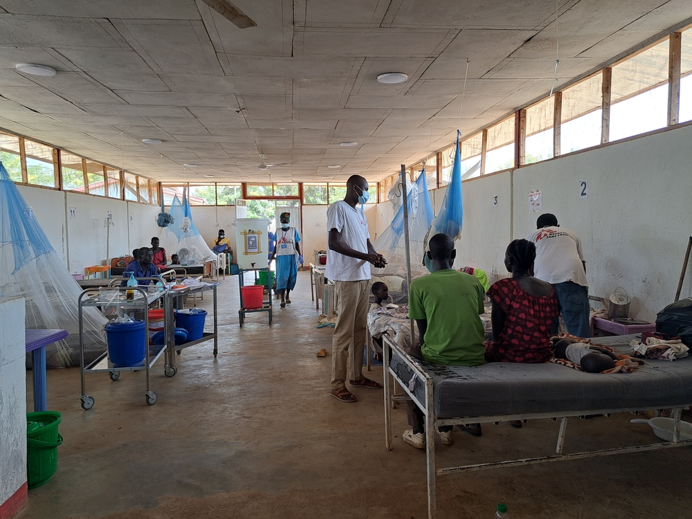 Las actividades médicas de MSF en el centro de Kule