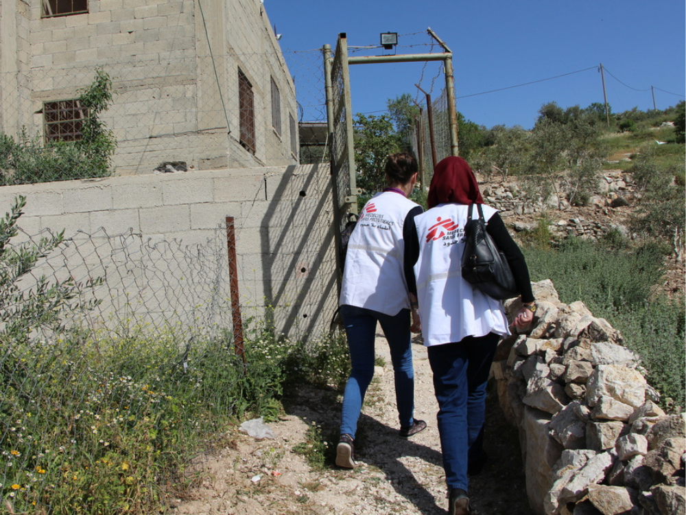 Programa de salud mental de MSF en Nablus y Qalqilya - trabajo social y psicoterapia