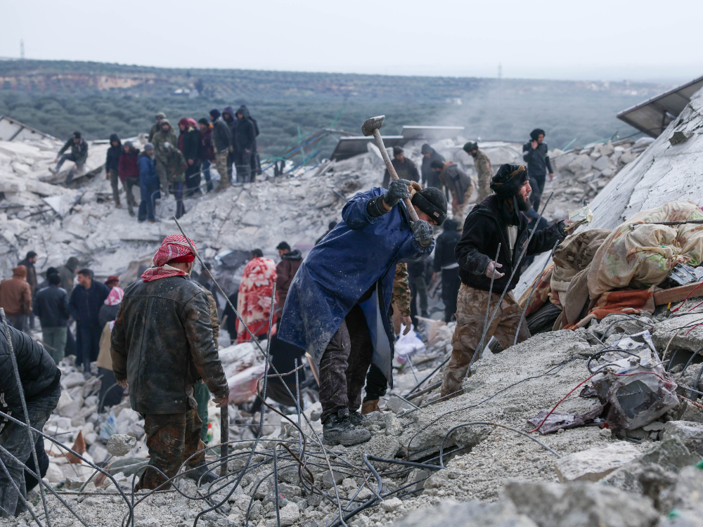 MSF ha bribdado apoyo inmediato en Siria tras el fuerte terremoto que también afectó a Turquía