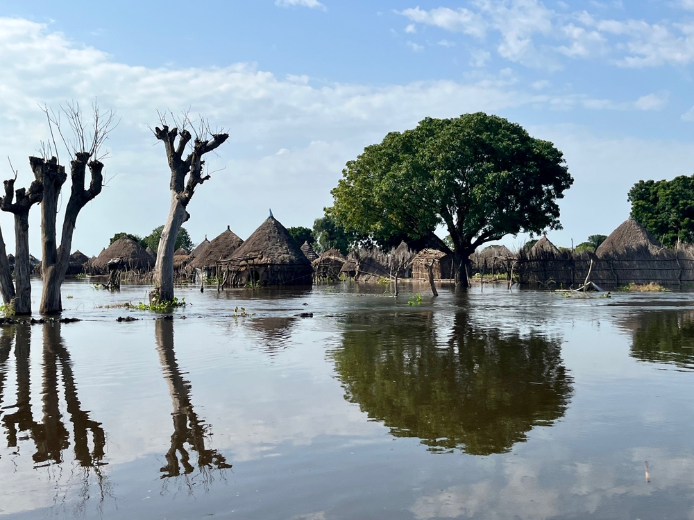 MSF respondió a la emergencia por inundaciones en Sudán del Sur
