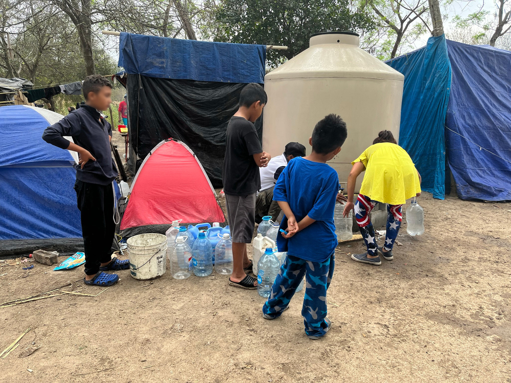 MSF bribda asistencia sanitaria a población migrante en Matamosros, México