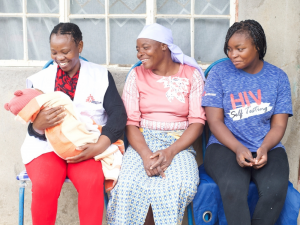 Para responder a las necesidades específicas de las niñas embarazadas, MSF formó el Club de Madres Adolescentes en Zimbabue