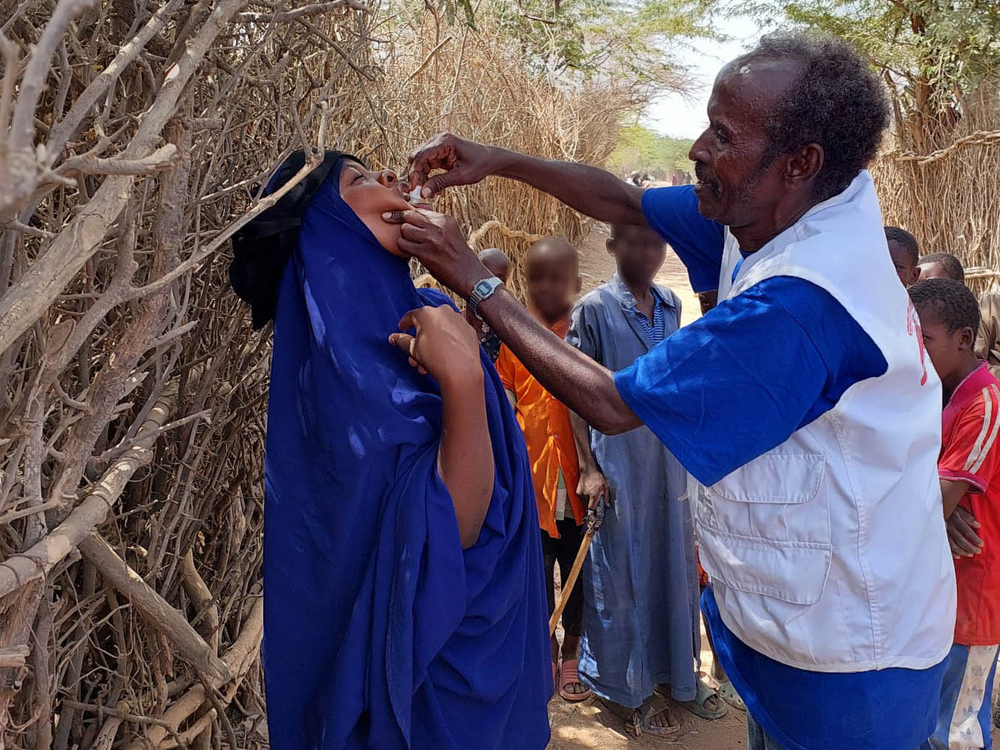 MSF apoya en la campaña de vacunación contra el cólera en Dagahaley, Kenia