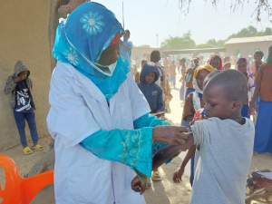 MSF en Chad apoyó a la campaña de vacunaciòn masiva contra el sarampión