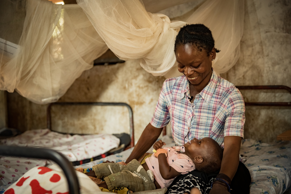 MSF trabaja en reducir la tasa de mortalidad entre los niños menores de 5 años en Kalole, RDC