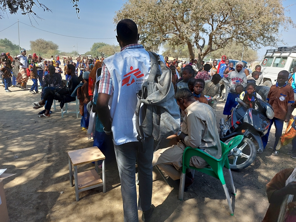 MSF en Chad apoyó a la campaña de vacunaciòn masiva contra el sarampión