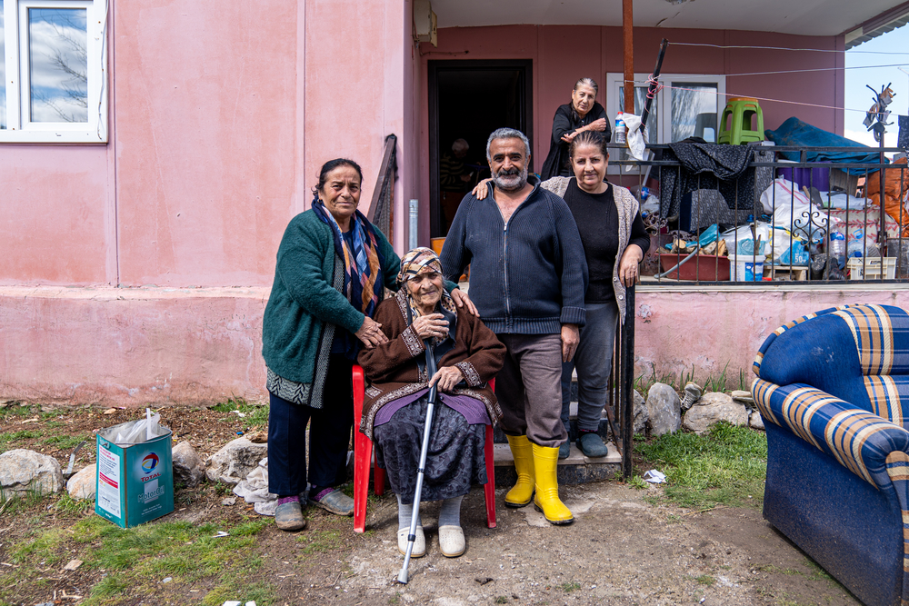 MSF brinda apoyo apoyo en salud mental a las personas afectadas por los terremotos en Turquía