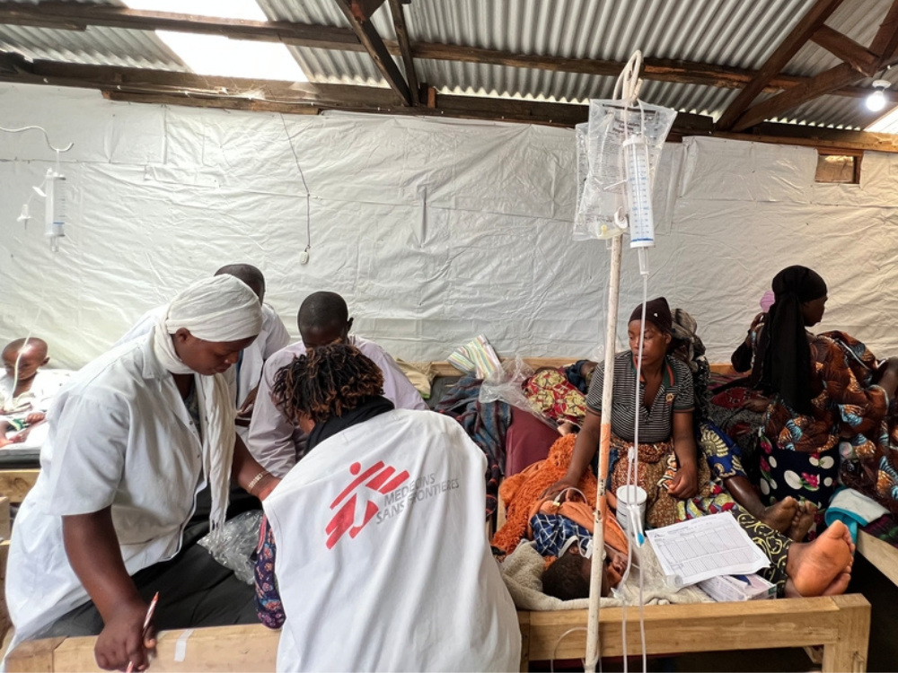 MSF responde en Kivu Sur ante la llegada de miles de personas desplazadas