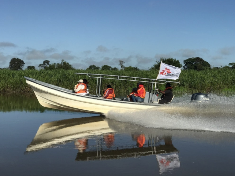 MSF apoya a los servicios de salud locales en Delta Amacuro, un vasto humedal de pantanos y selva en la orilla atlántica de Venezuela