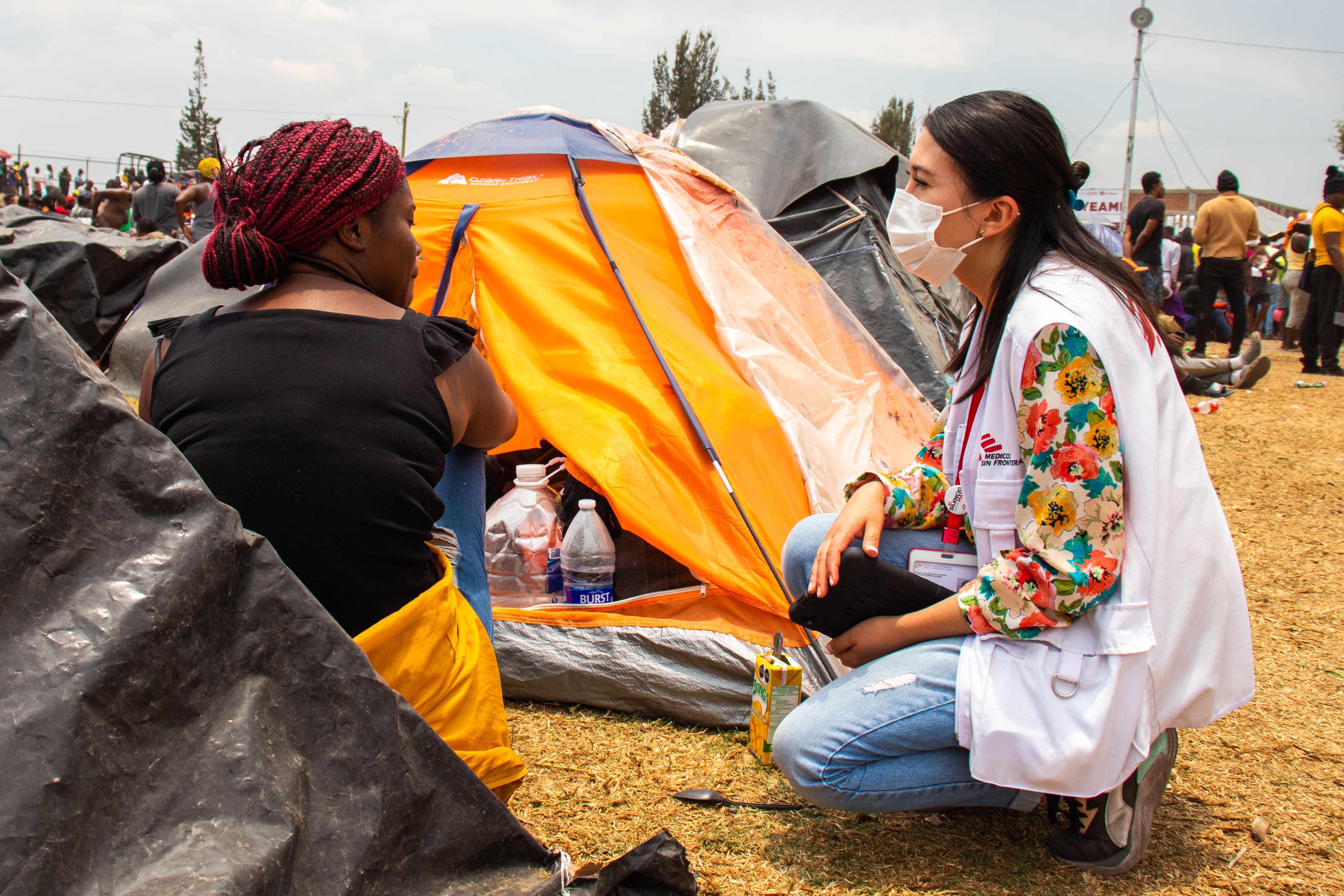 Desde MSF estamos alarmados con la situación que están viviendo la población en movimiento y los albergues en CDMX , México