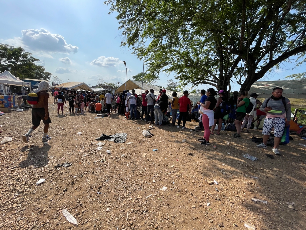 MSF brinda atención a cientos de migrantes llegan a los centros de acogida tras atravesar la selva del Darién