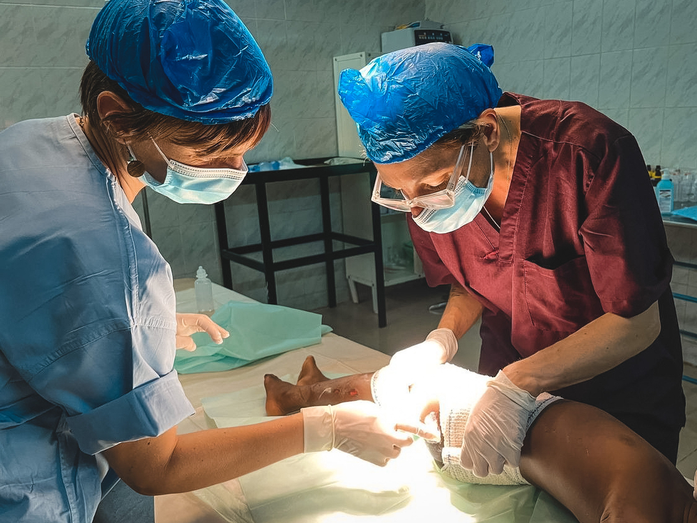 Una Cirugía en Jartum realizada por el equipo de Médicos Sin Fronteras en Jartum