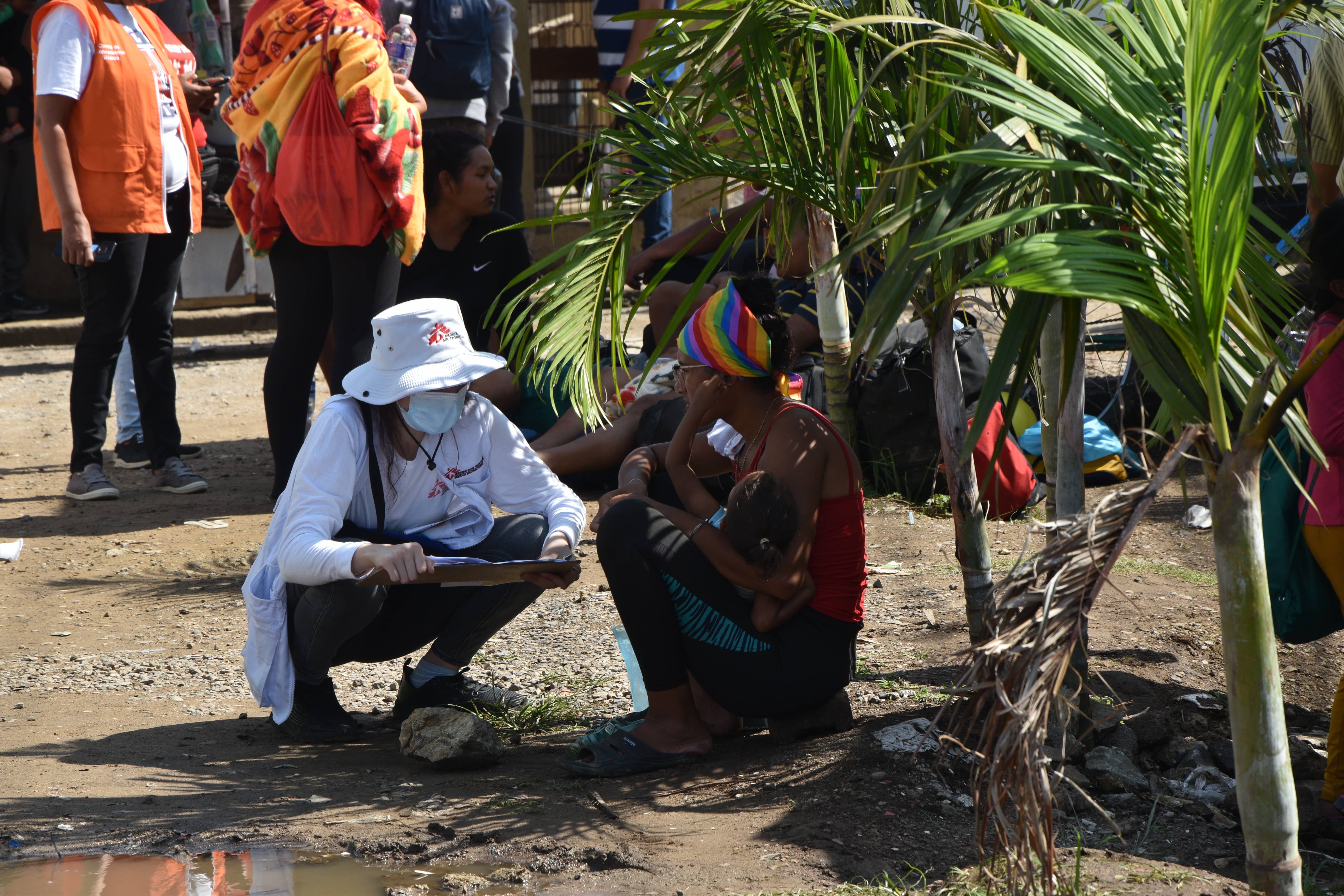 MSF brinda atención médica a migrantes transcontinentales que llegan a Honduras