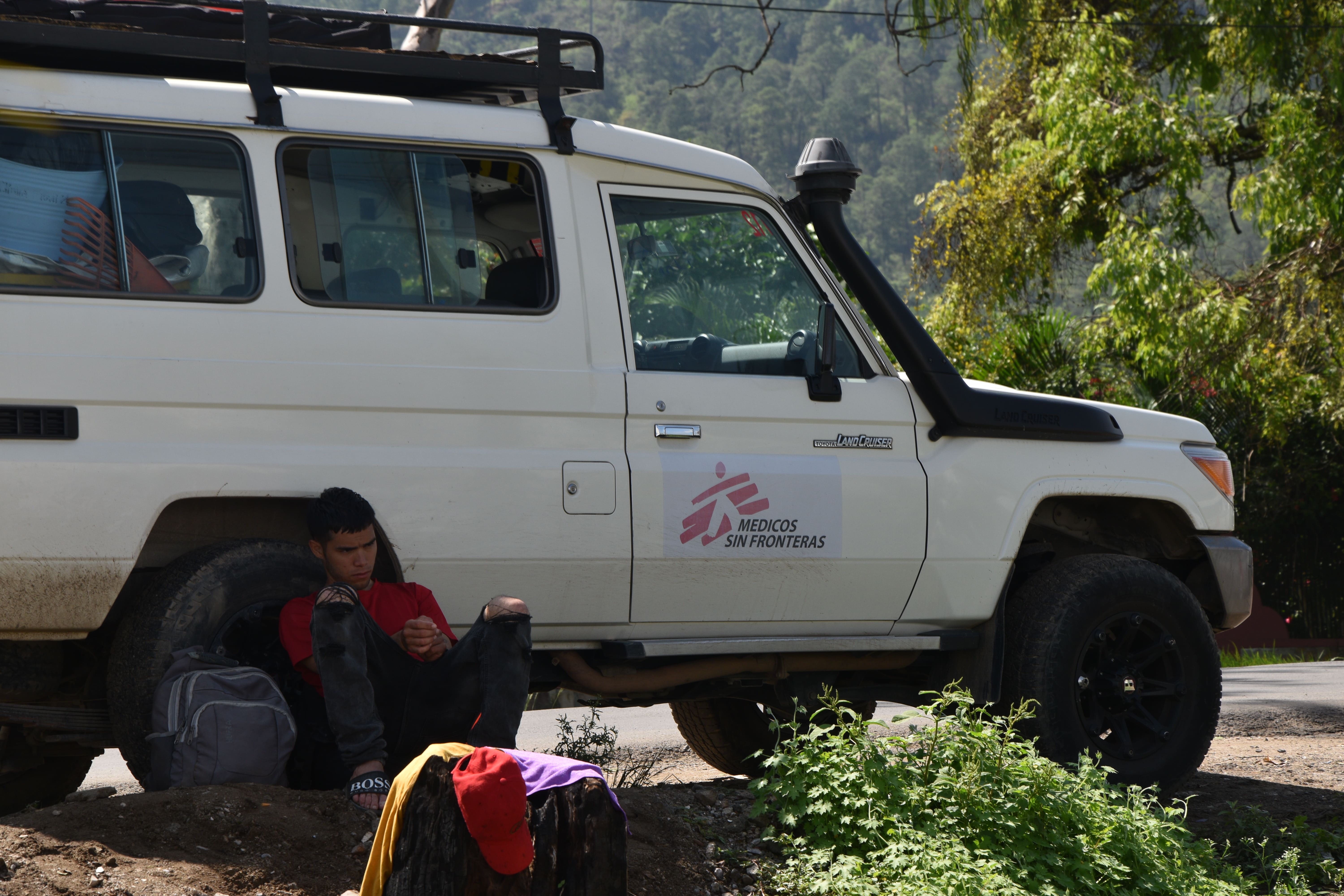 MSF brinda atención médica a migrantes transcontinentales que llegan a Honduras