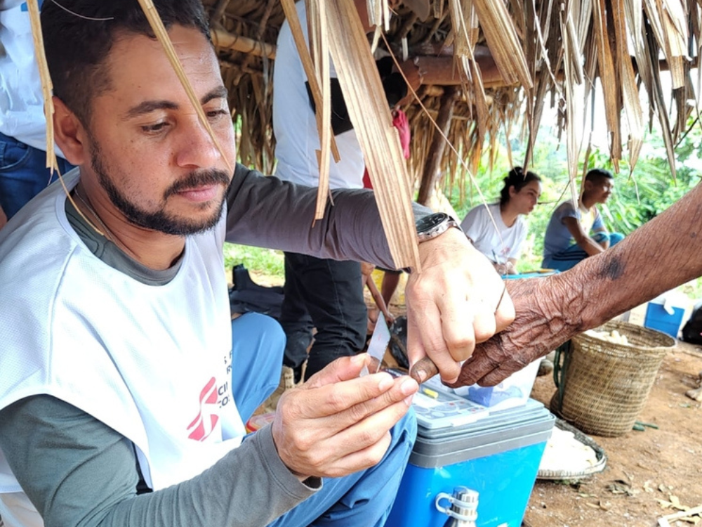 MSF responde al aumento de casos de malaria, territorio yanomami