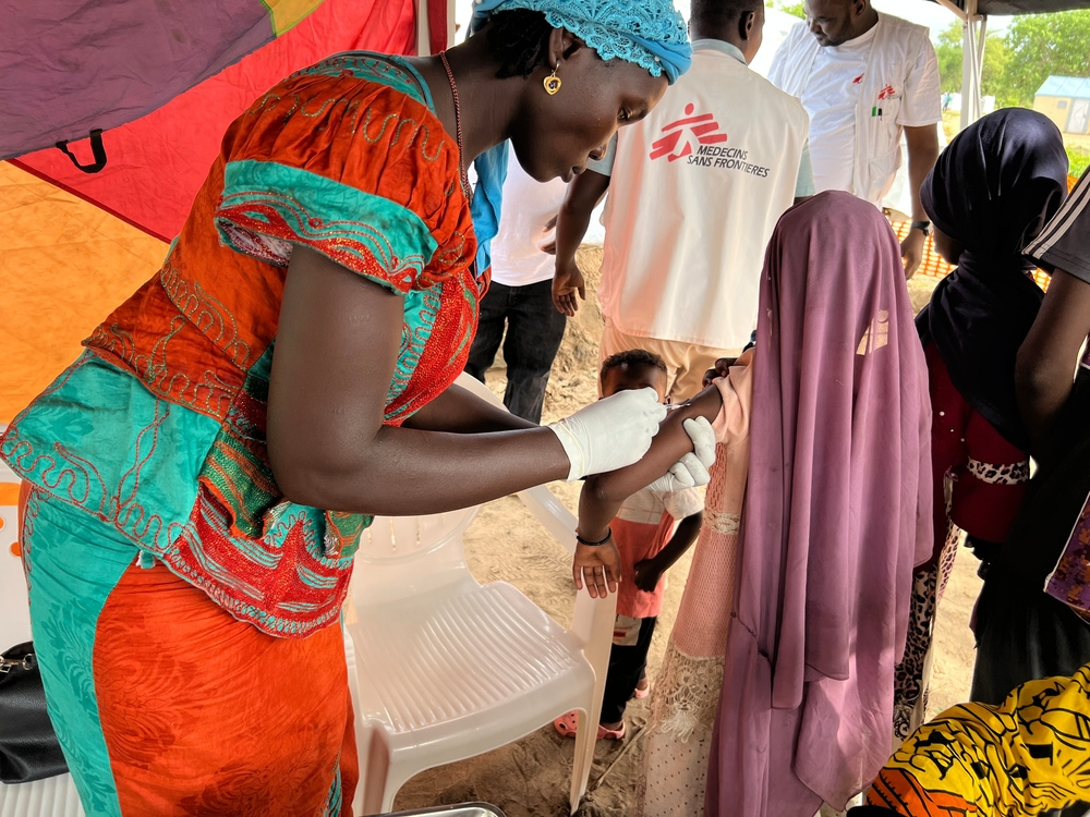 MSF brindamos atención a personas refugiadas de Sudán que llegan a RCA