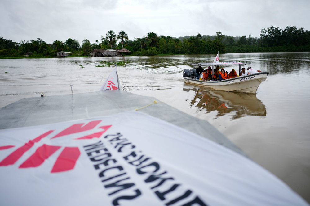 MSF brinda atención médica a la población indígena de Delta Amacuro en Venezuela