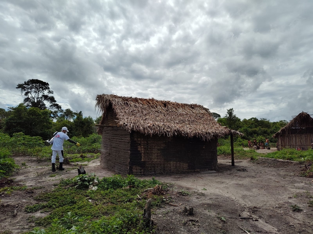 MSF responde al aumento de casos de malaria, territorio yanomami