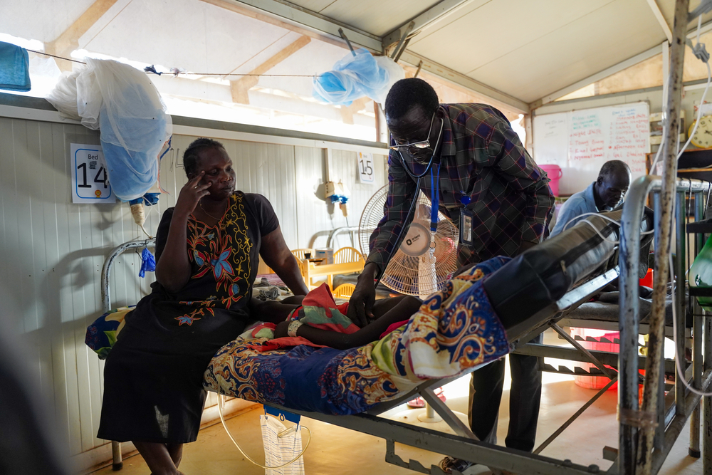 MSF responde al brote de sarampión en Sudán del Sur