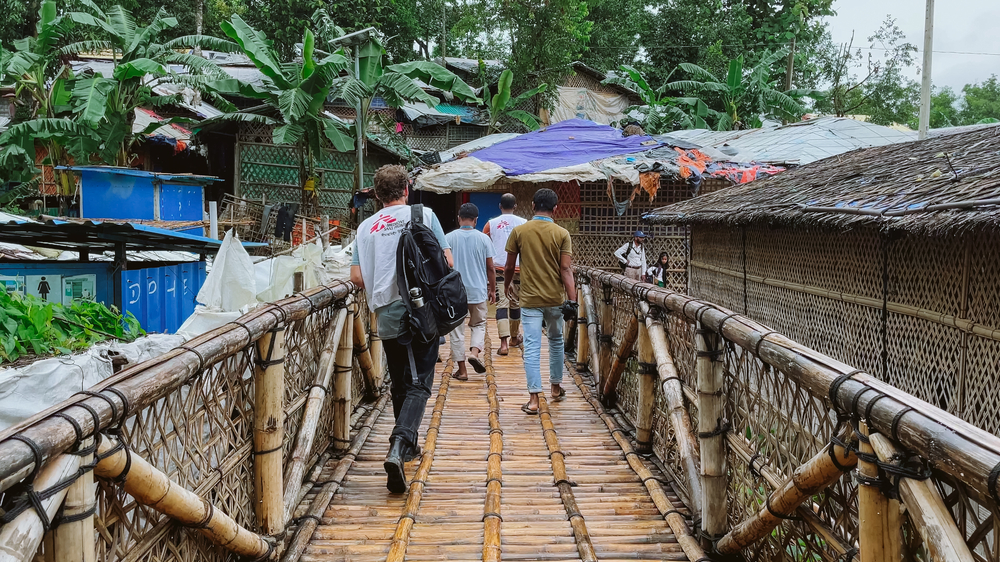 MSF ha alcanzado su capacidad en varias áreas médicas dentro de los campos rohingya en Bangladesh