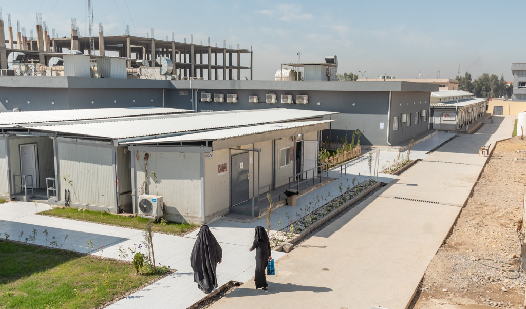 Hospital postoperatorio de MSF en al-Wahda, al este de Mosul. 