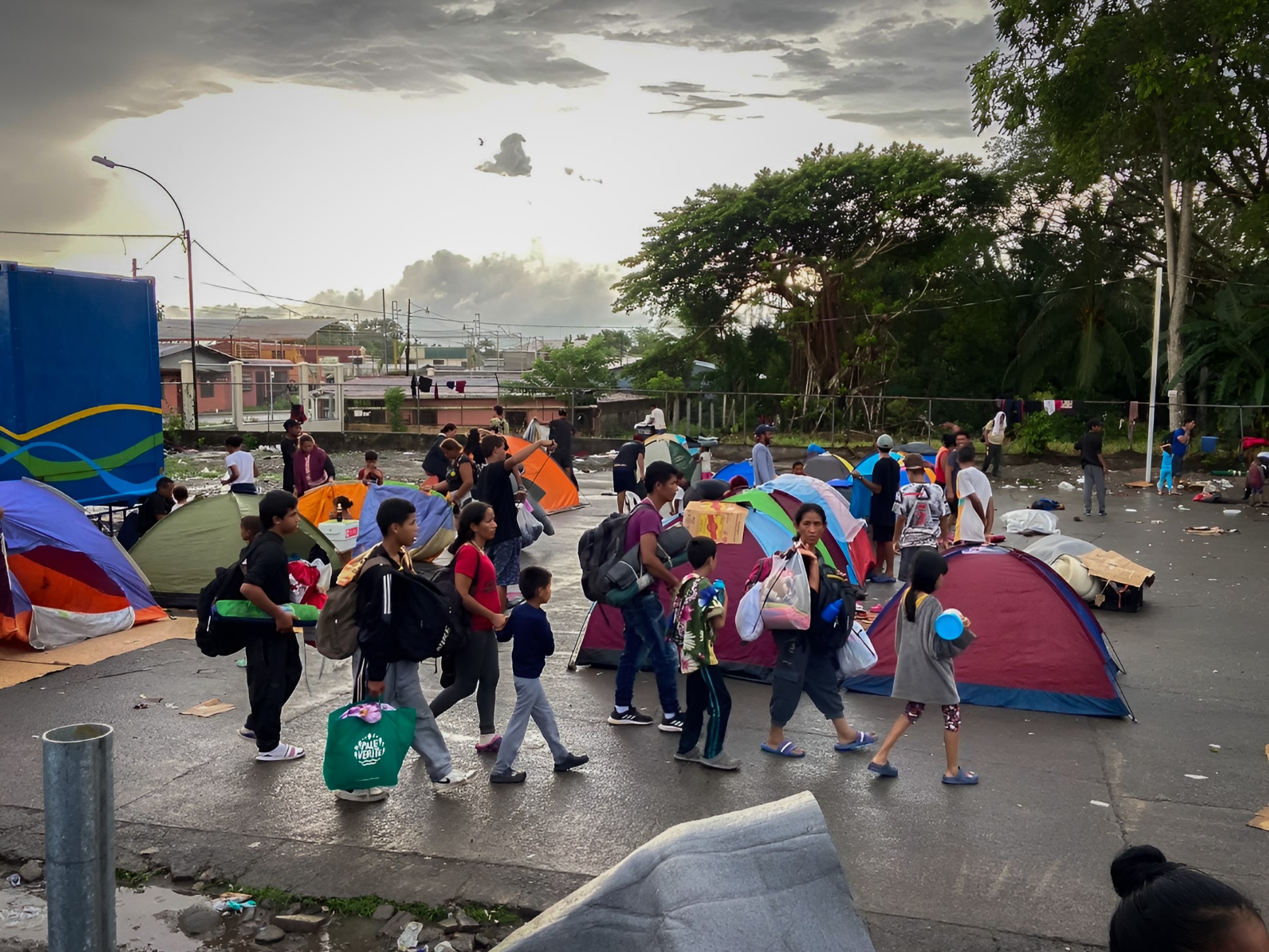 MSF respondemos a las necesidades médicas de la población migrante en Paso Canoas, Costa Rica