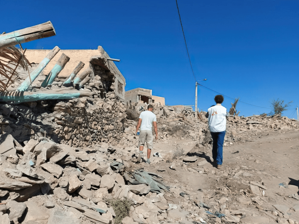 MSF evalúa las necesidades tras el terremoto de Marruecos