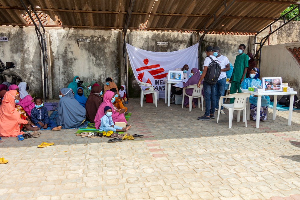 MSF gestiona un proyecto de difteria en Kano, Nigeria