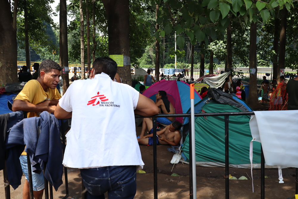 MSF hace un llamado a redoblar la ayuda para cubrir las necesidades básicas de la población en movimiento que transita por México
