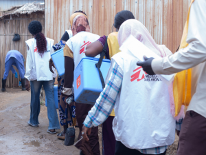MSF brinda atención a población en campops para personas desplazadas en Nilo Blanco, Sudán