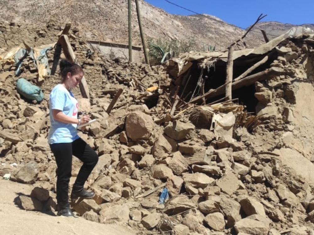 Cuidamos la salud mental de las personas afectadas por el terremoto en Marruecos