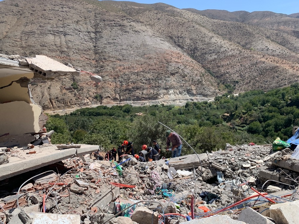 Cuidamos la salud mental de las personas afectadas por el terremoto en Marruecos