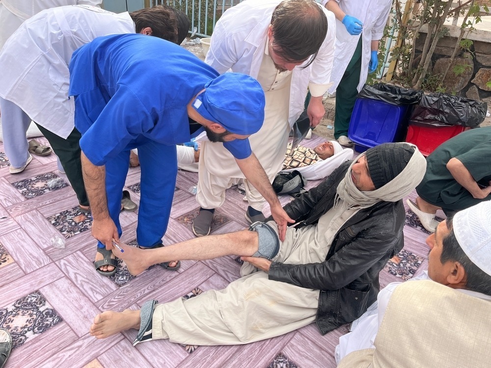 MSF responde a la emergencia por los terremotos en Afganistán