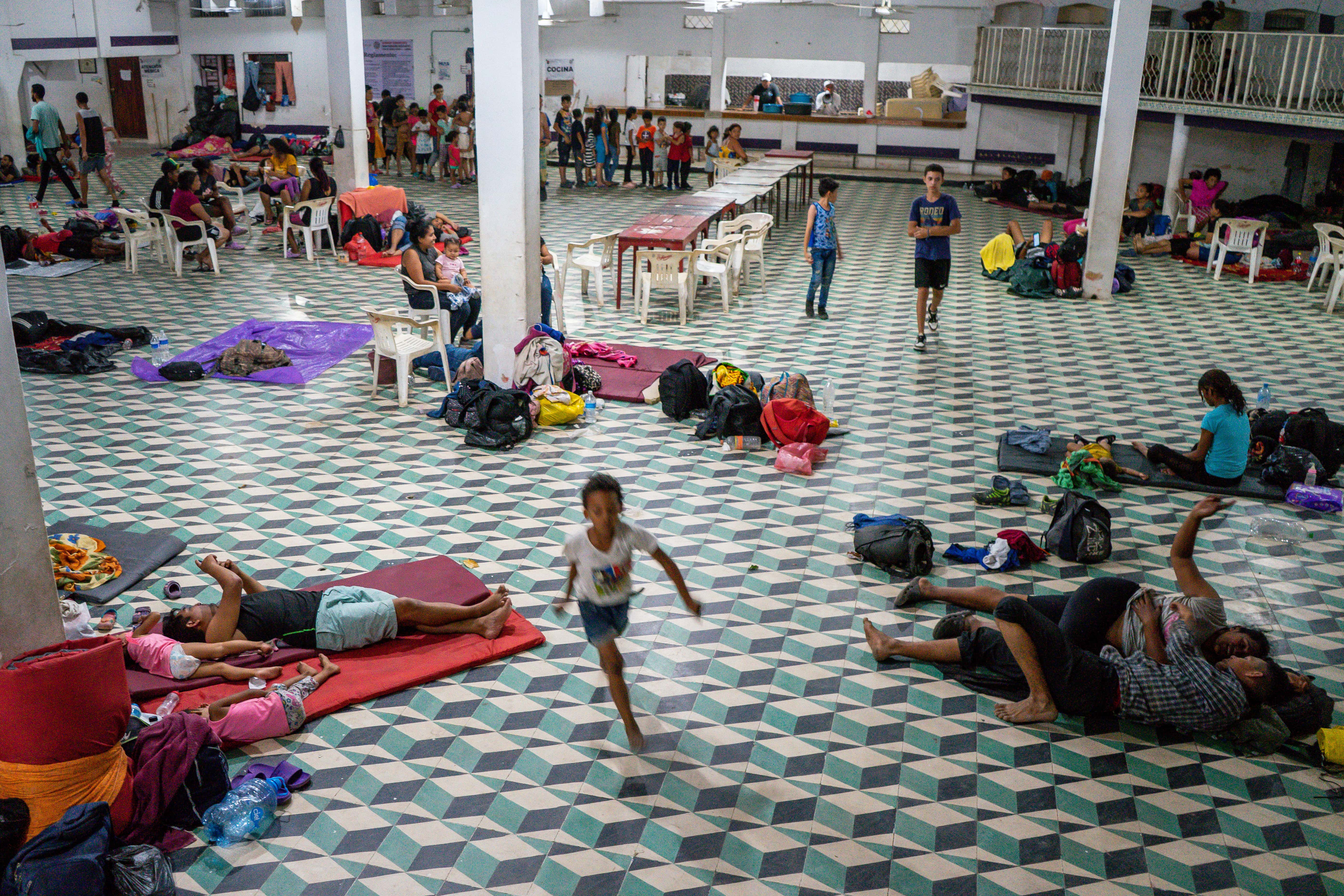 MSF brinda atención médica a migrantes en la clínica móvil ubicada en el municipio de Arriaga, Chiapas